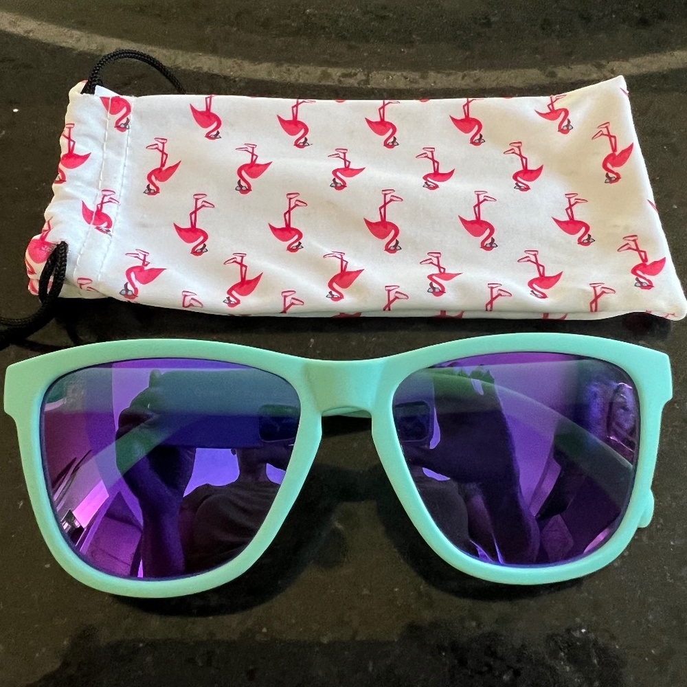 Goodr Sunglasses - OG style - Electric Dinotopia